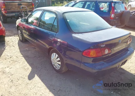 2001 Toyota Corolla Le из США, поврежденный, VIN 2T1BR12E31C498196